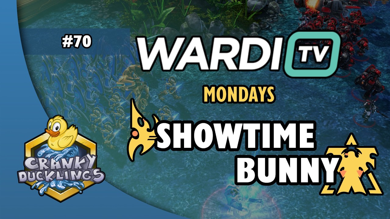 ShoWTimE vs Bunny - PvT | WardiTV Mondays #70 | Weekly StarCraft 2 Tournament