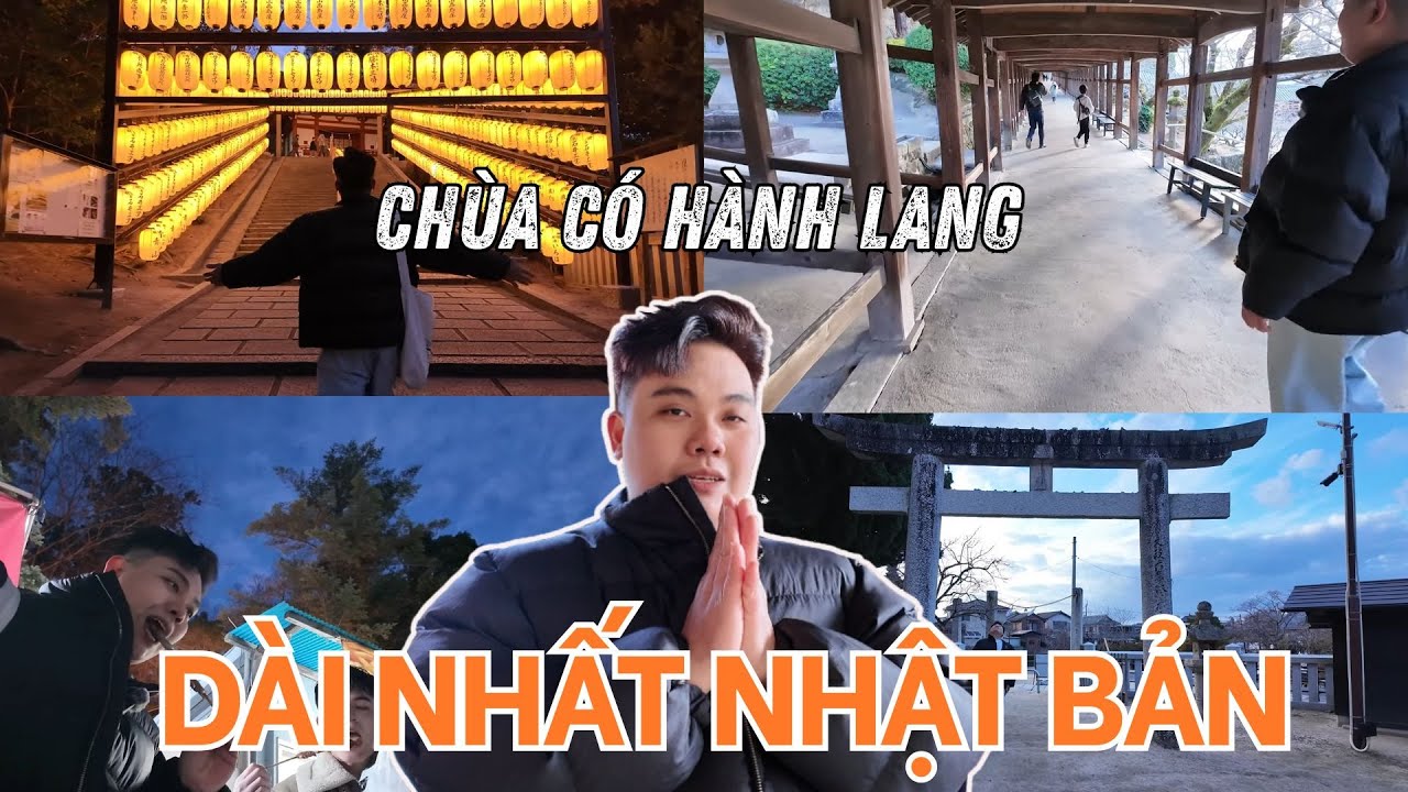Ngôi chùa có hành lang dài nhất Nhật Bản / Ngỗng La Cà