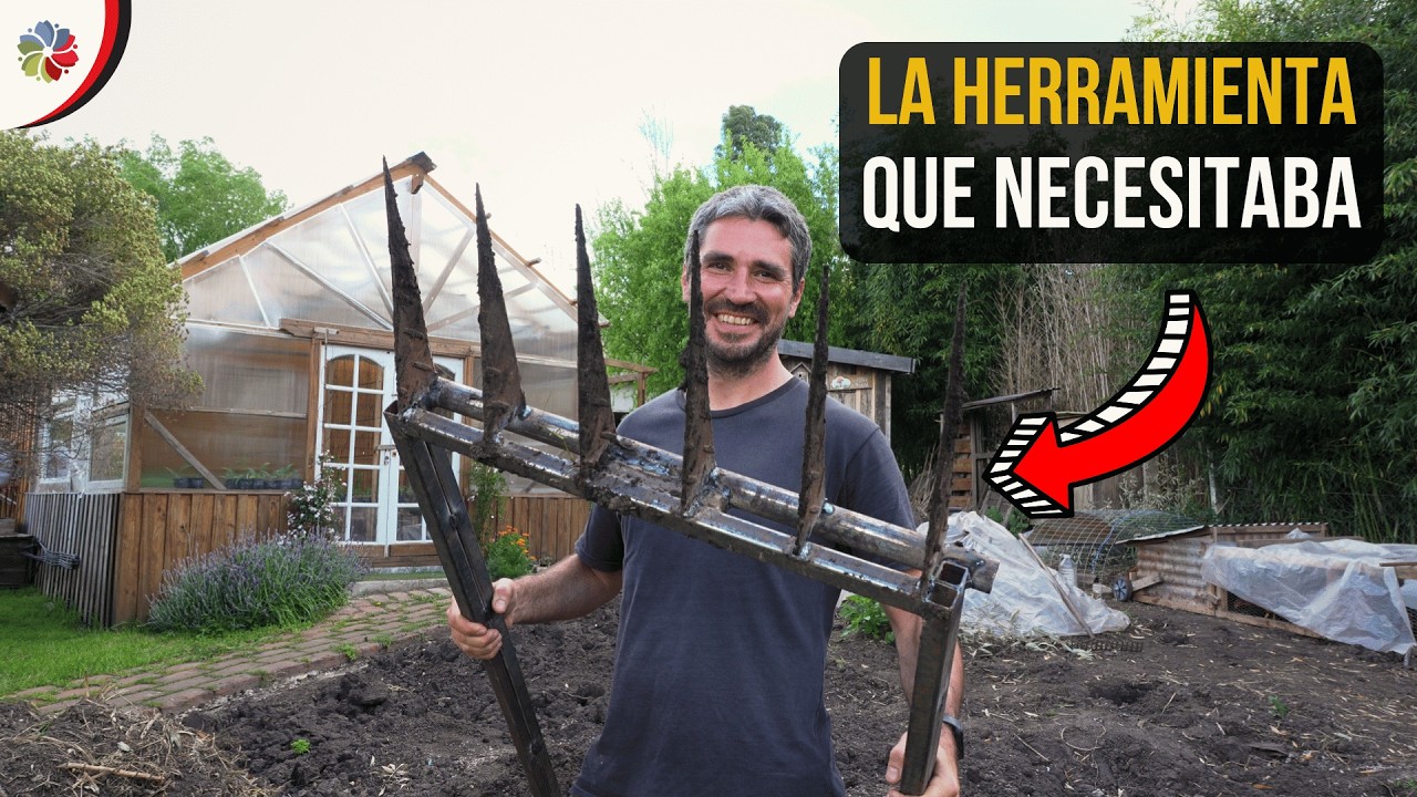 La HERRAMIENTA que CAMBIARÁ mi HUERTO en la MINI GRANJA 👨‍🌾 (explicada paso a paso)