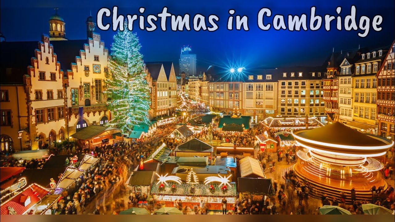Christmas decoration 2023 in Cambridge | UK Travel Vlog