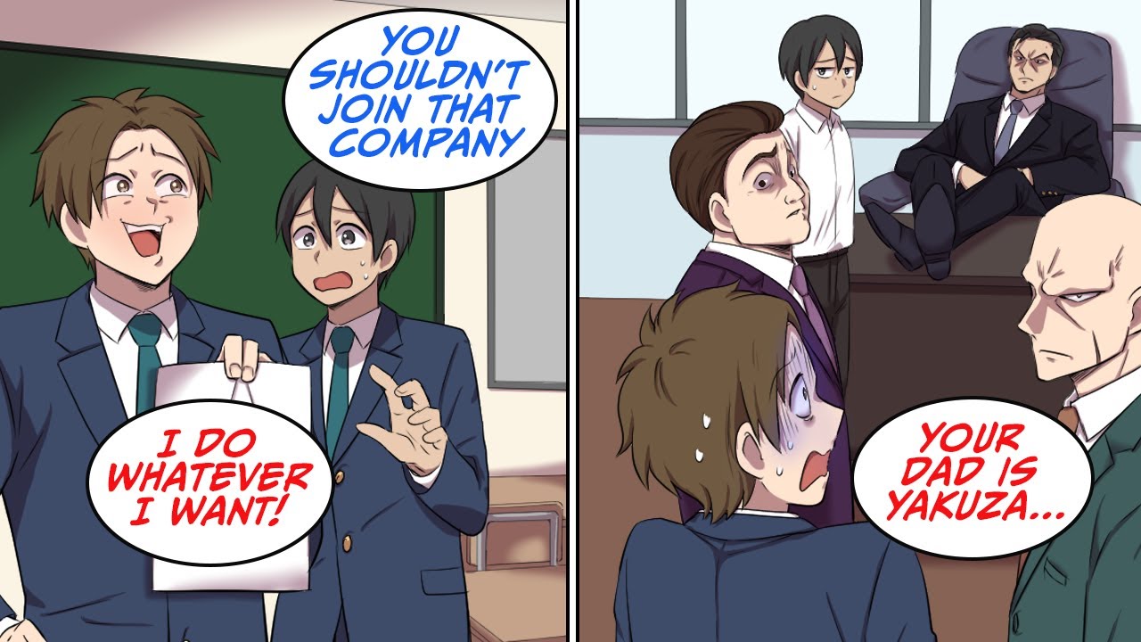 A classmate who made fun of me got a job at a shady company [Manga Dub]