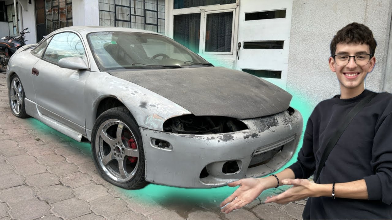 Me encontré un Mitsubishi eclipse abandonado 
