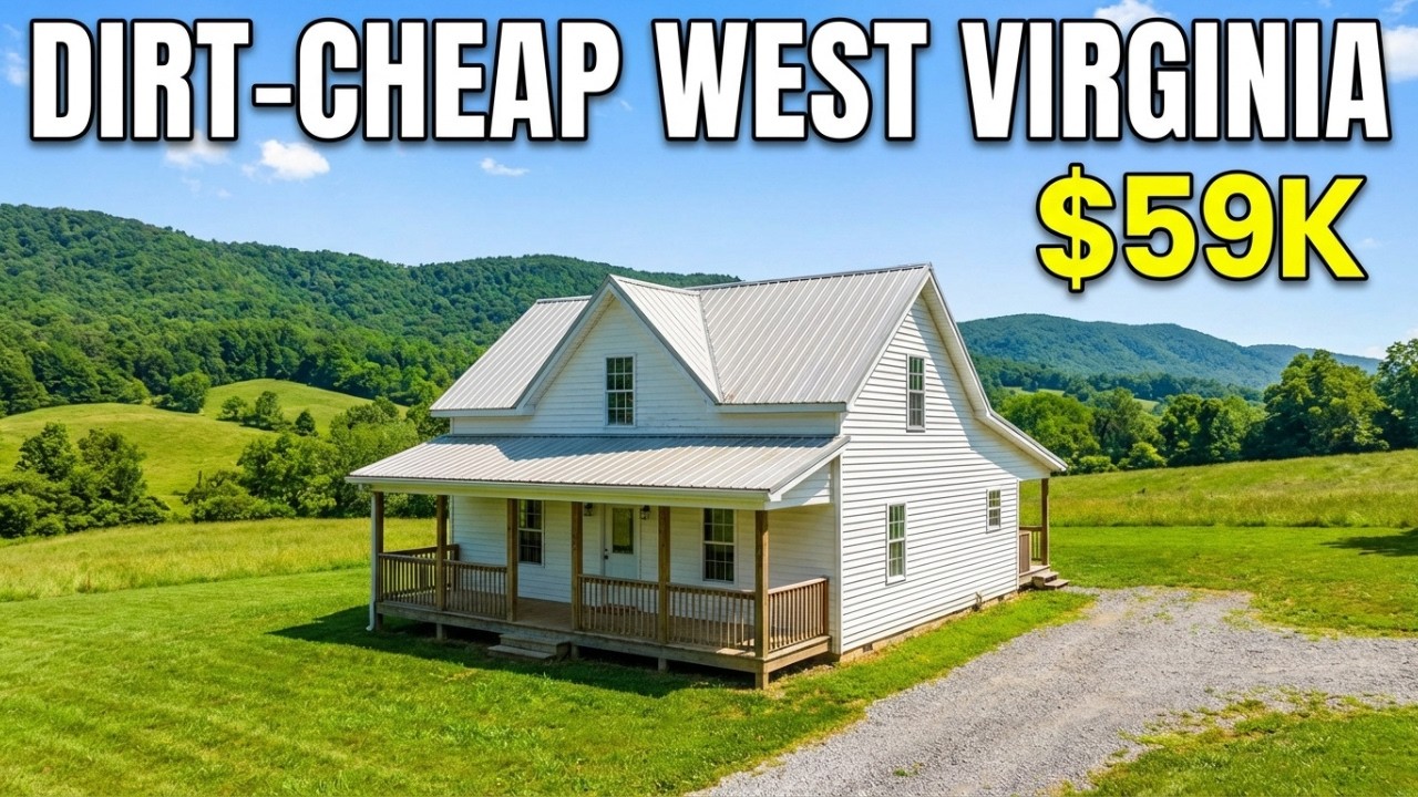 Dirt-Cheap West Virginia Farmhouses With Acreage | Hidden Mountain Property Deals Under $80K