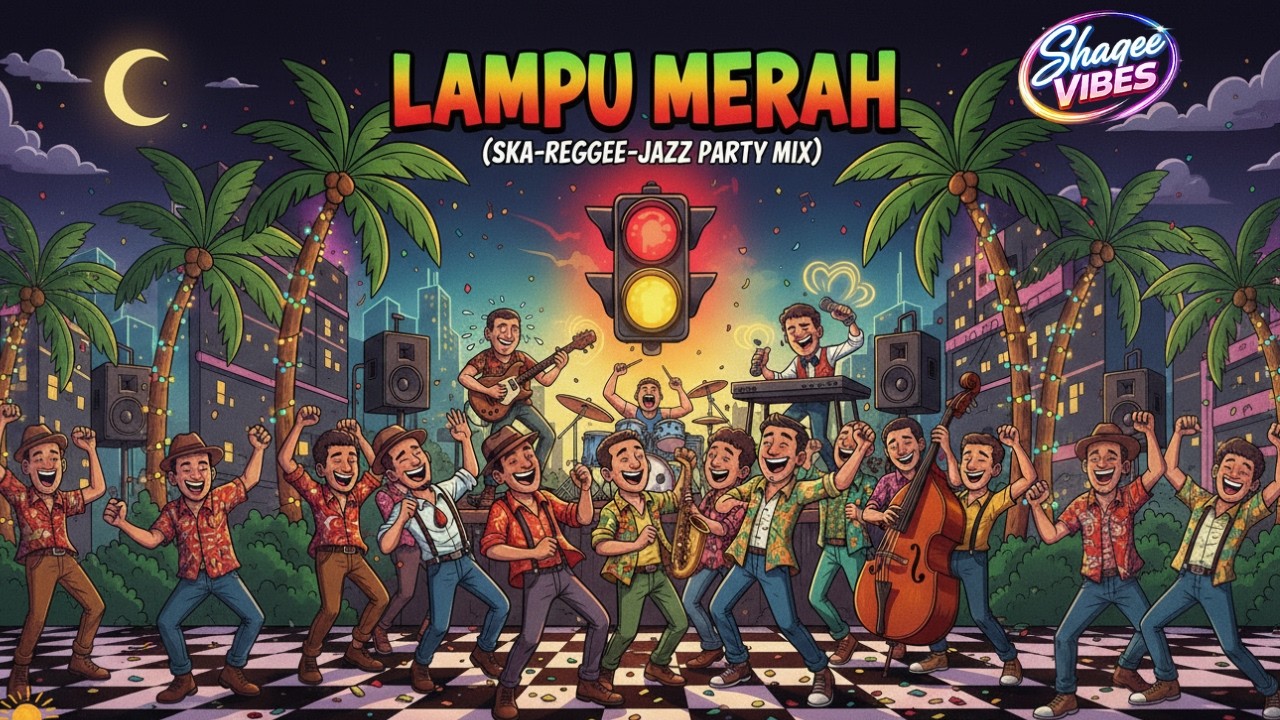 The Lantis - Lampu Merah (Ska Reggae Jazz Mix) | Aransemen Full Party & Upbeat!