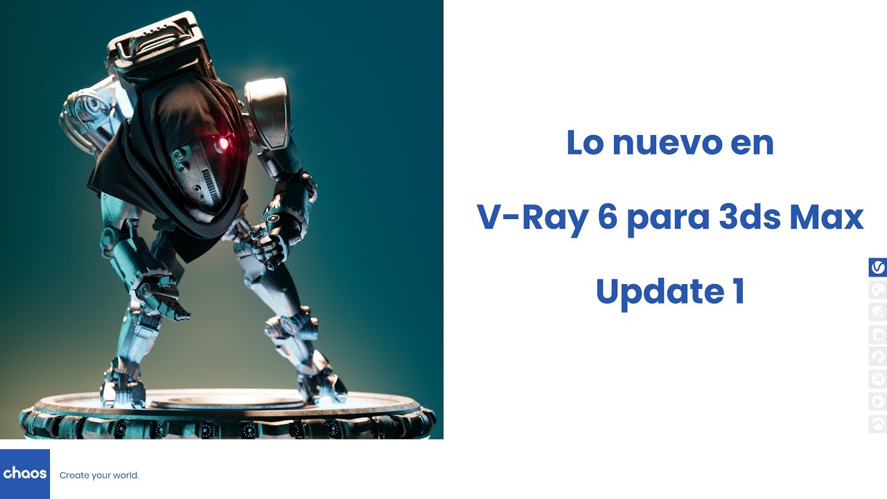 Lo nuevo en V-Ray 6 para 3ds Max, update 1