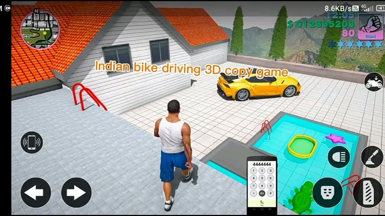 iindian  Bike driving 3D ka copy game 