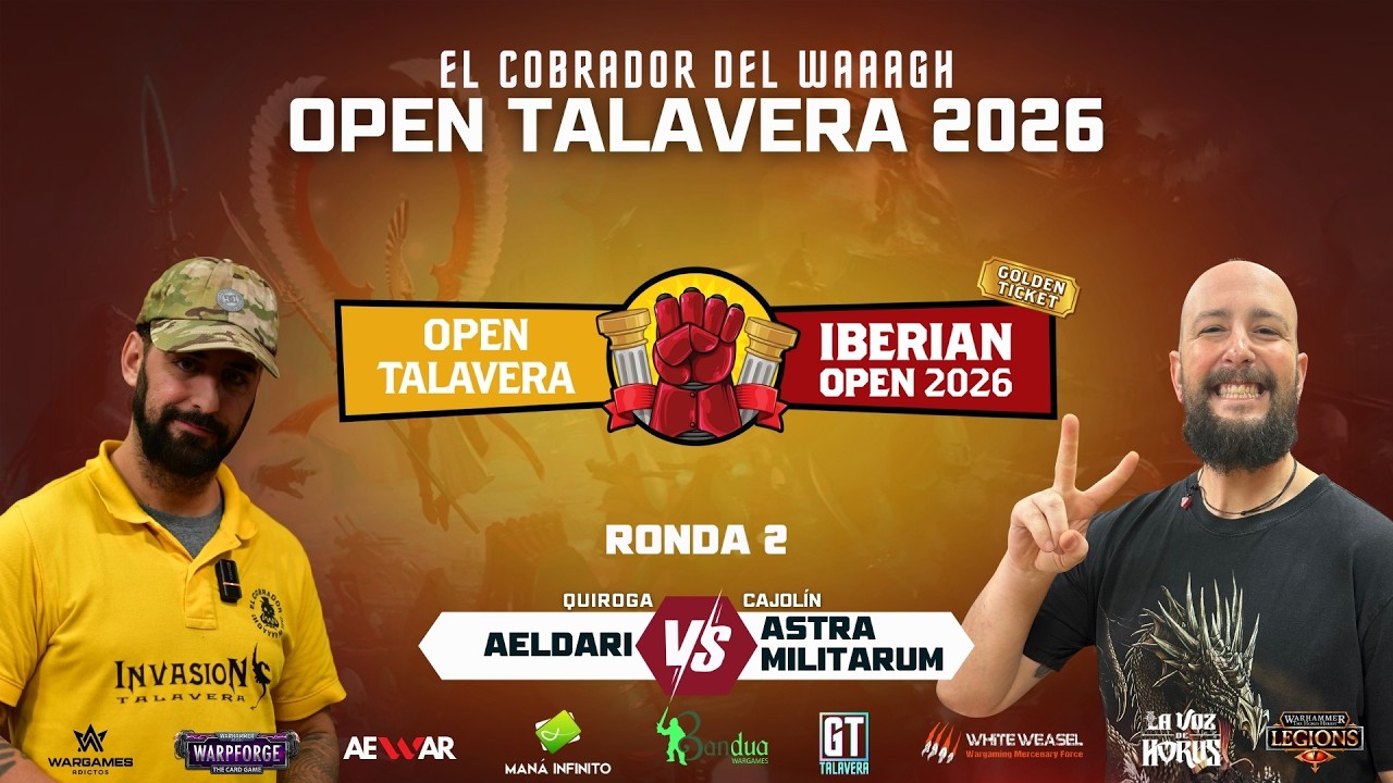 Open Talavera 2026 - Aeldari (Quiroga) Vs Astra Militarum (Cajolín)