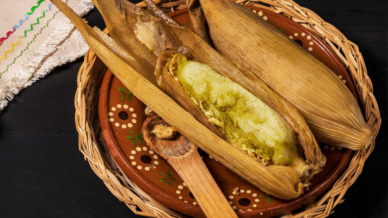 Como hacer tamales verdes de pollo
