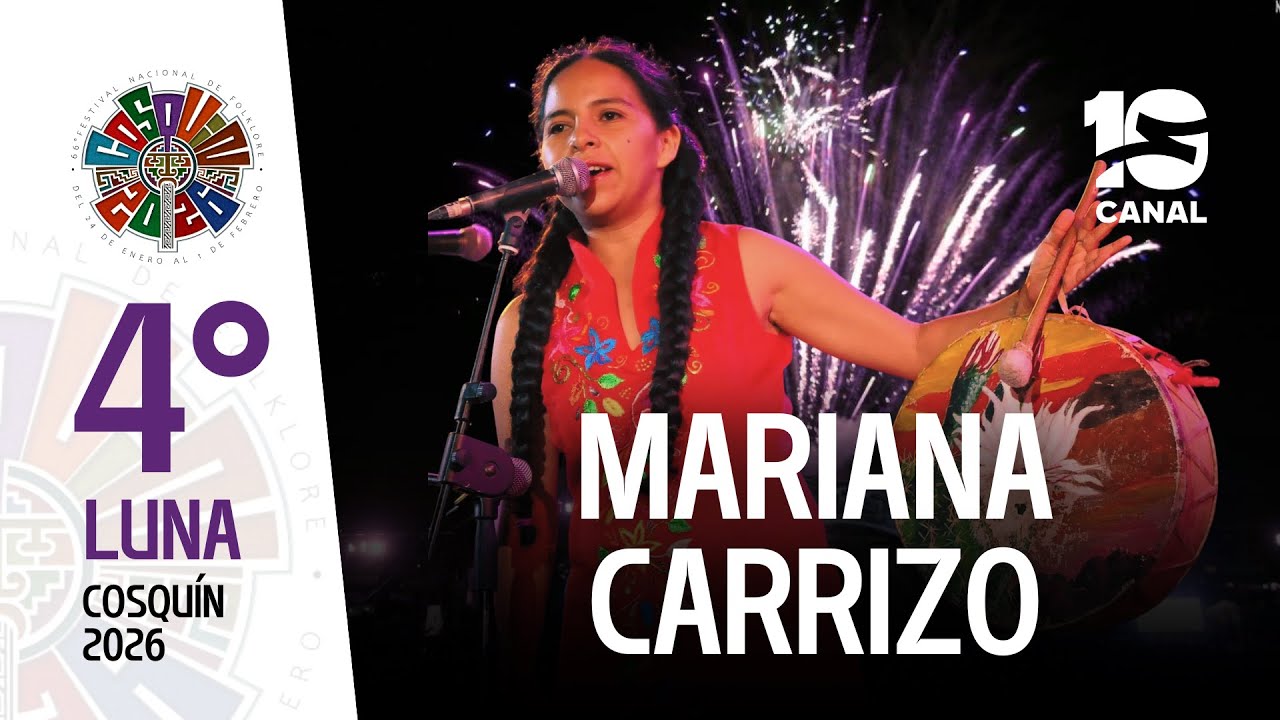Mariana Carrizo en Cosquín 2026 | Festival Nacional de Folklore