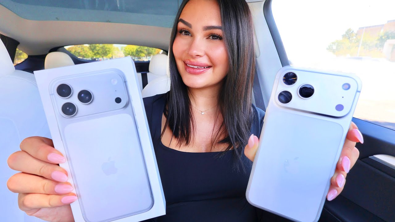 распаковка самого культового iPhone 17 Pro Max *серебряный* 📱🤍✨