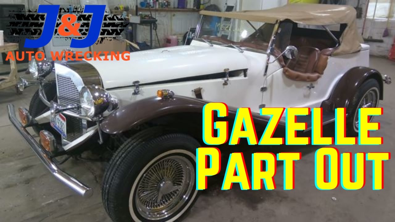 1929 Mercedes Gazelle Kit Car Part Out Test Video mgzl220