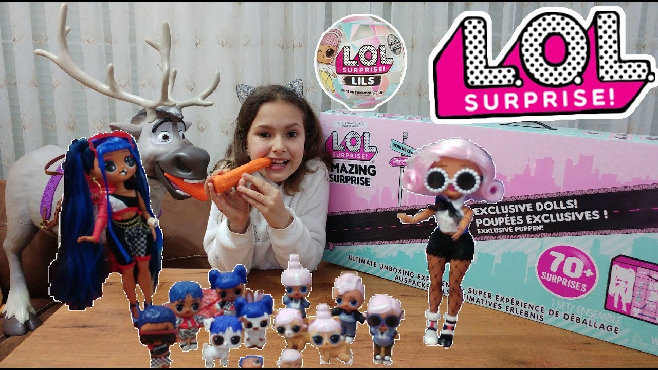 LOL AMAZİNG SURPRİSE, 2 OMG LOL BEBEKLER 75 SÜRPRİZ İÇİNDE SÜRPRİZLER, TOYS UNBOXİNG