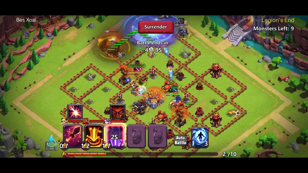 Attack pass 9 #clashoflords2 #col2creators 