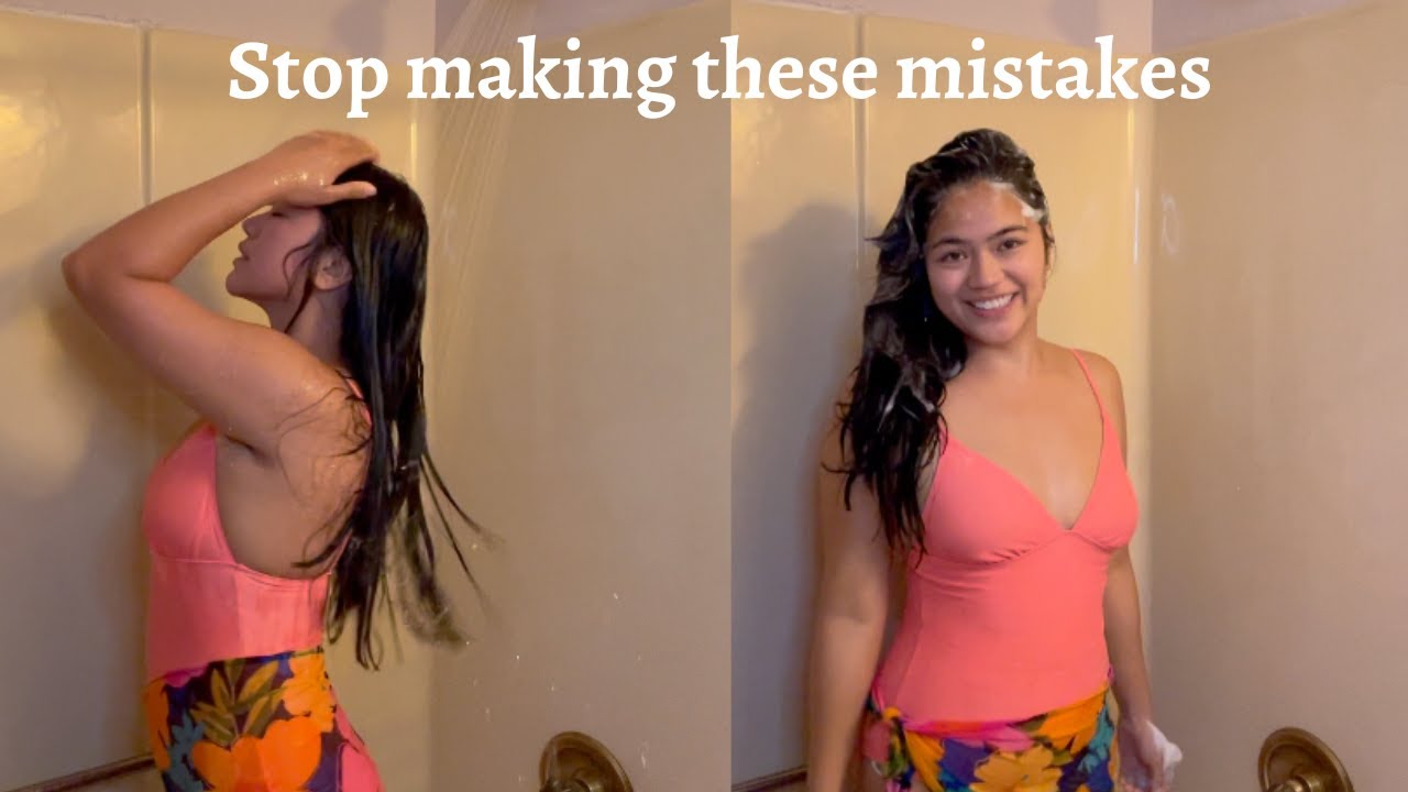 Hair Washing Mistakes that DAMAGE your hair | How to Wash Your Hair Properly