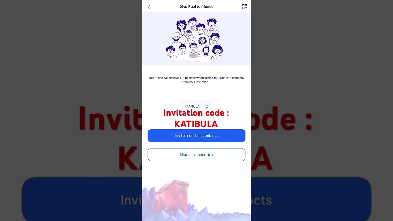 Rubi referral code, rubi sign up, rubi invitation code Rubi network registration