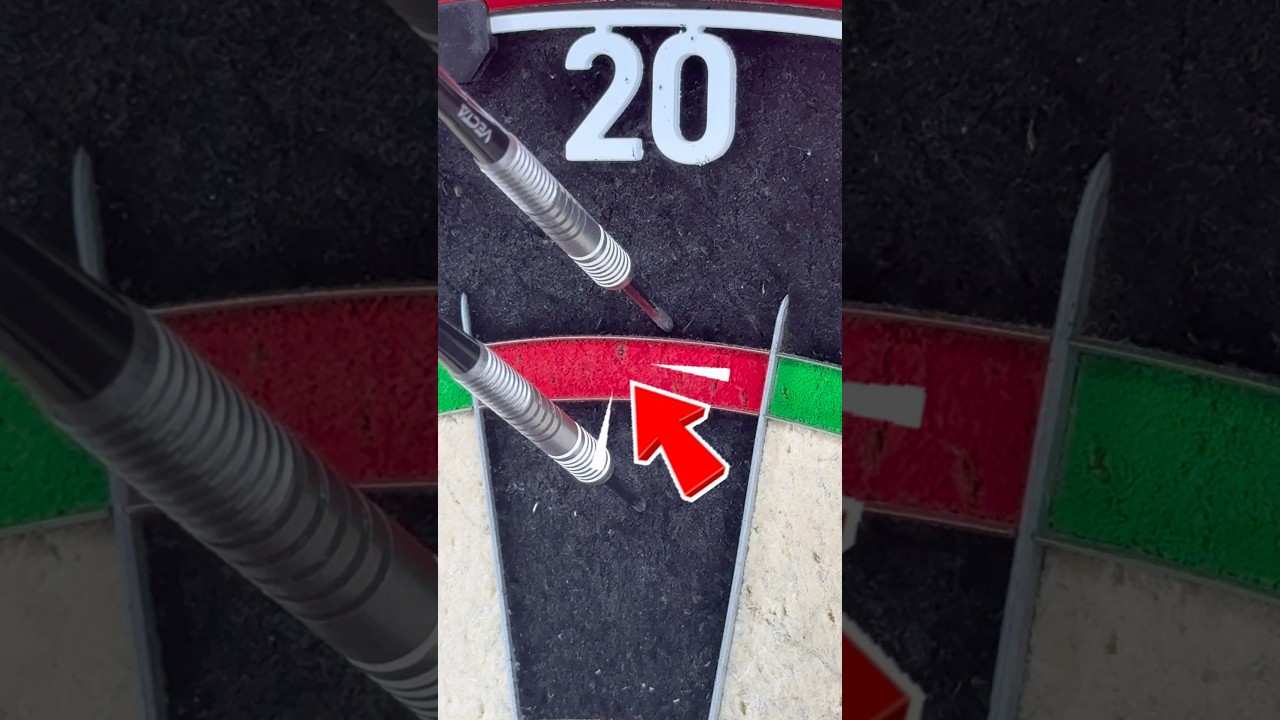 30 SECOND DART TIP TO HELP YOUR DOUBLES 🎯❗️ 