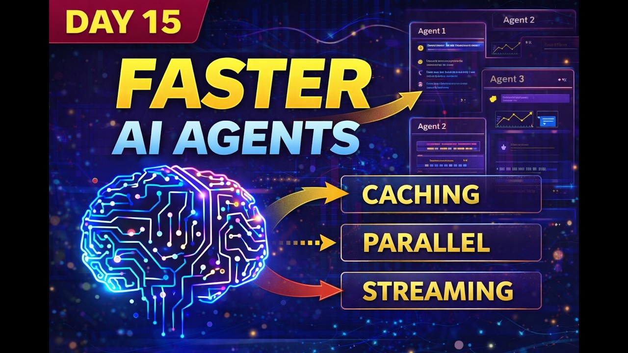 Practical Agentic AI (.NET) | Day 15 Make AI Agents 10x Faster | Parallel Agents + Prompt Caching
