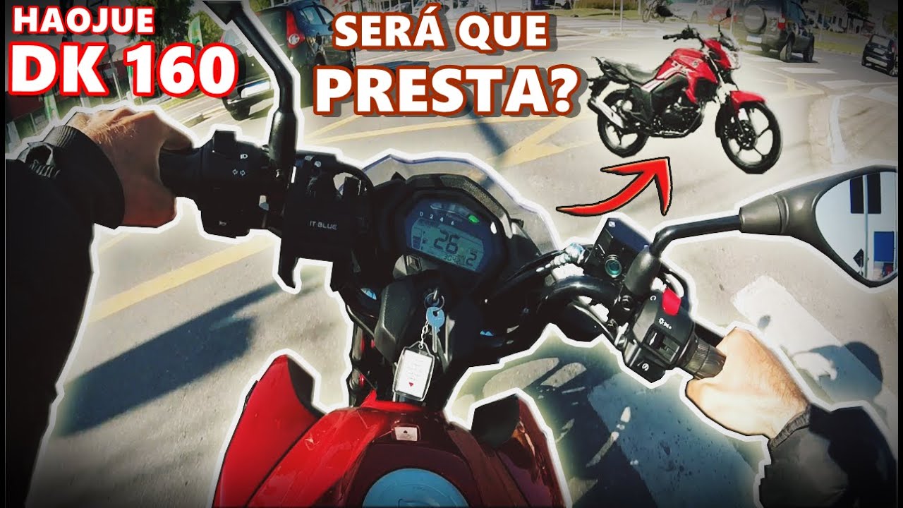 HAOJUE DK 160 Vale A Pena Pelo Seu Valor?🤔