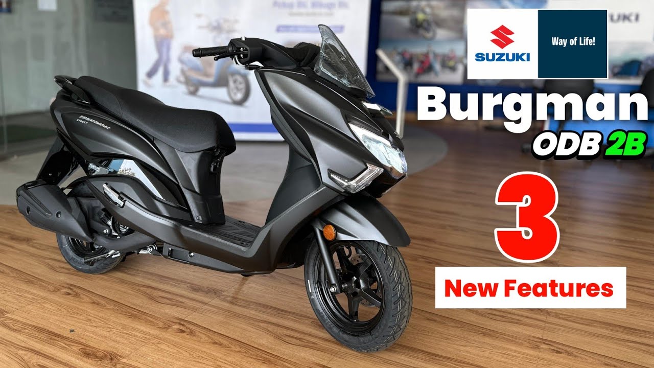 2025 Suzuki Burgman Street Detailed Review - OBD 2B , New Updated Model | Burgman 125