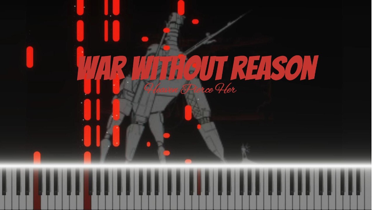 ULTRAKILL 7-4 Boss Theme - War Without Reason (Piano Cover by HyperVyper)