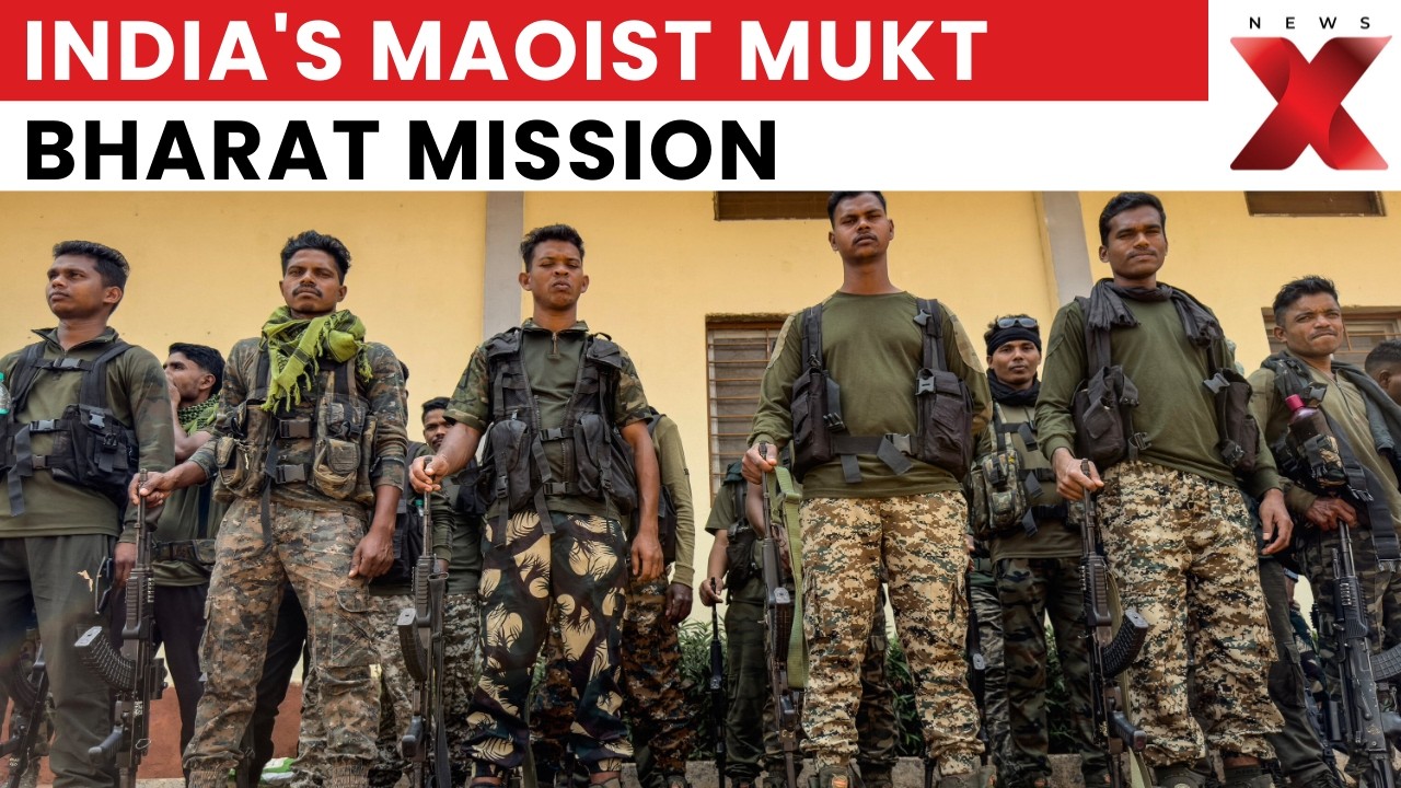 Exclusive: CRPF DG GP Singh Speaks On Ongoing Maoist Mukt Bharat Mission | NewsX