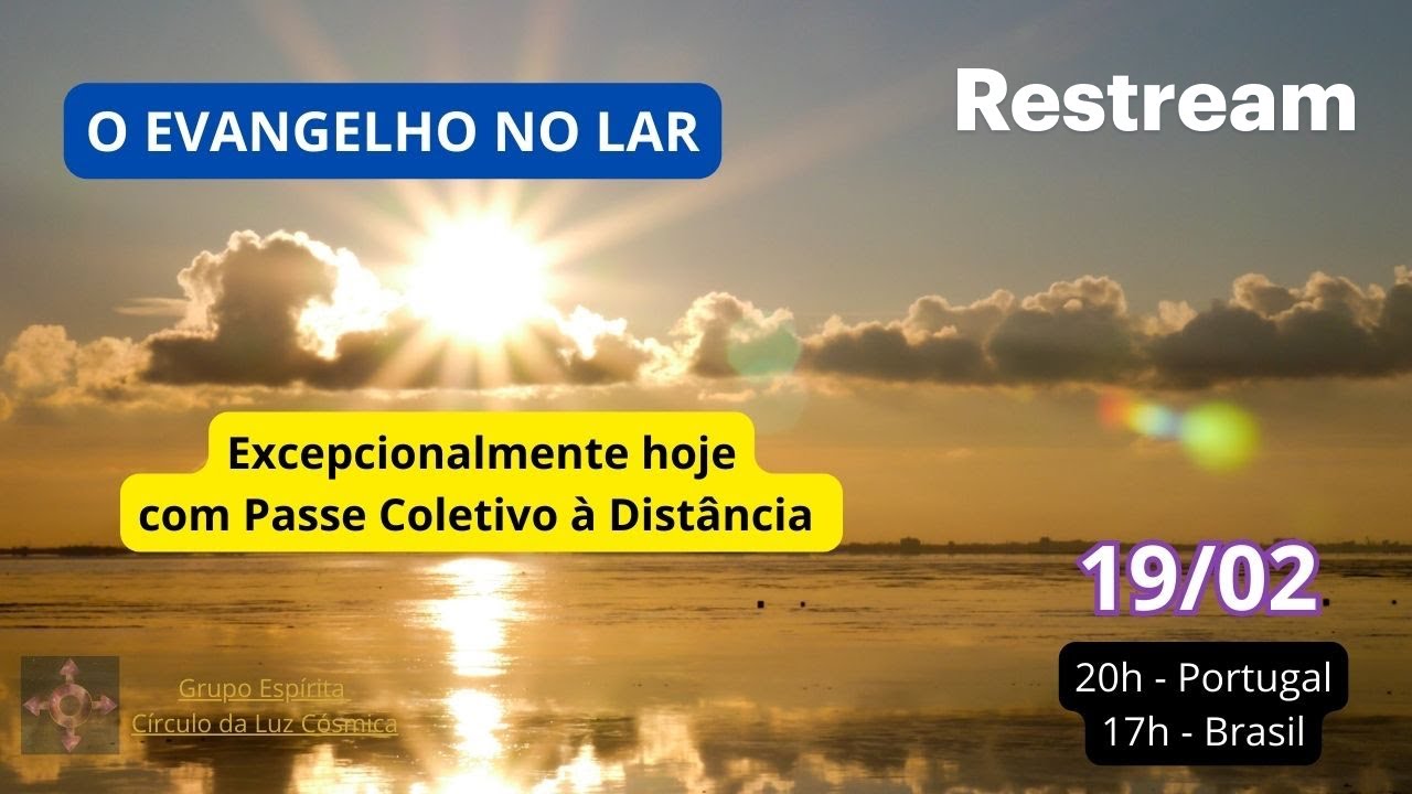 Evangelho no Lar - 19/02/26