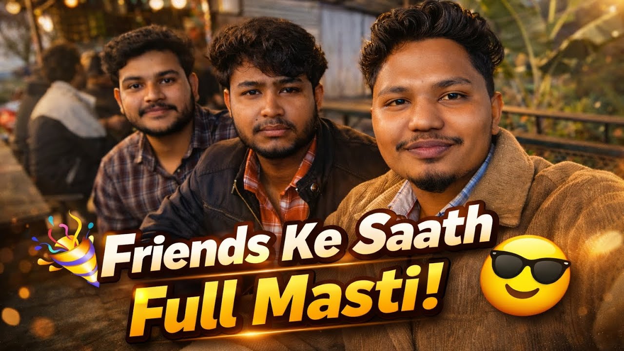 One Day, Three Friends, Unlimited Fun😁😁