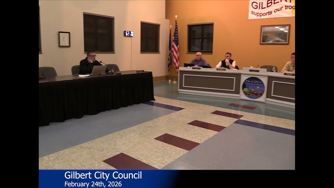 Gilbert City Council | February 24th, 2026
