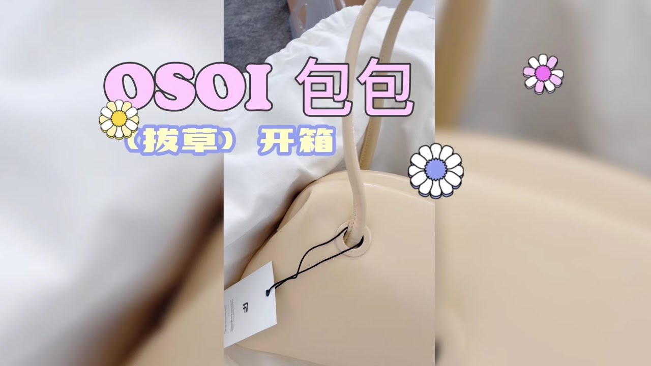 【韩国小众品牌OSOI开箱】鲶鱼包｜适合春天的包包