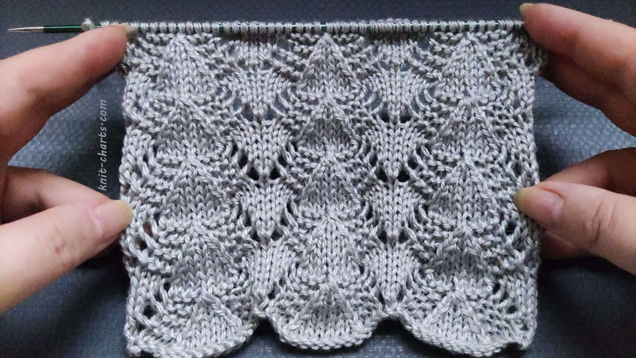 Fancy Stitch Knitting Pattern | Fantasiemuster stricken | Punto fantasia ai ferri | Punto fantas&iacute;a