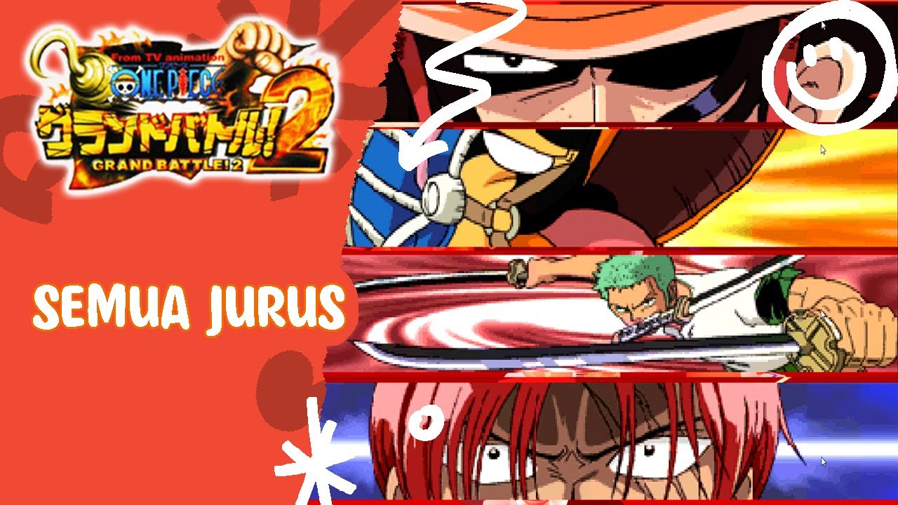 [PS1] SEMUA JURUS (ONE PIECE: GRAND BATTLE! 2)