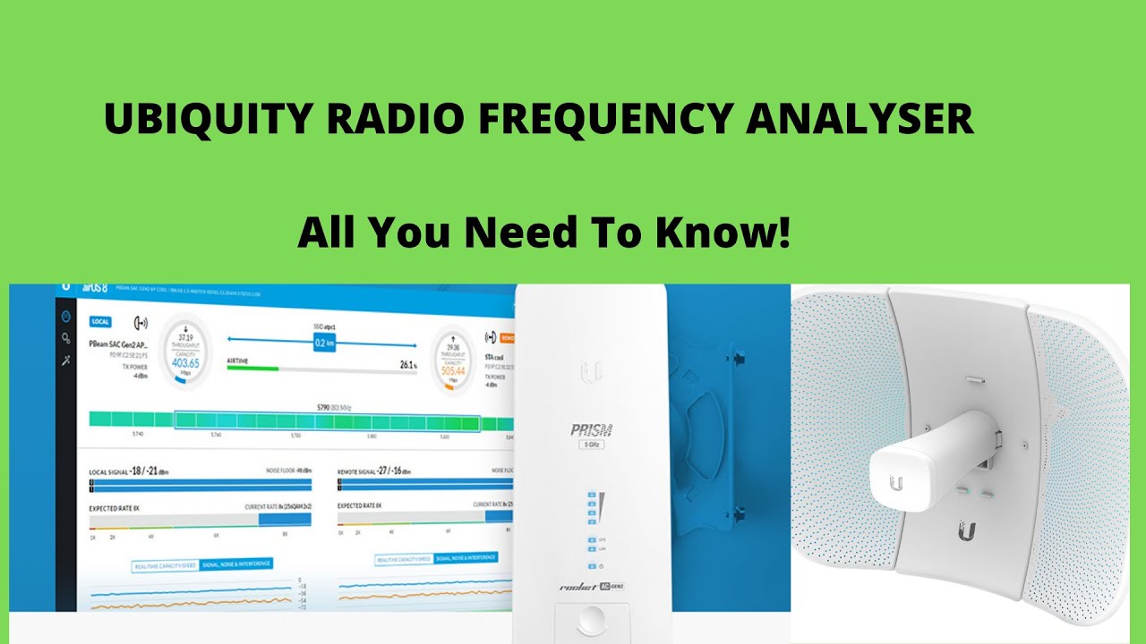 AirMax Frequency Analyzer For Ubiquity Radio