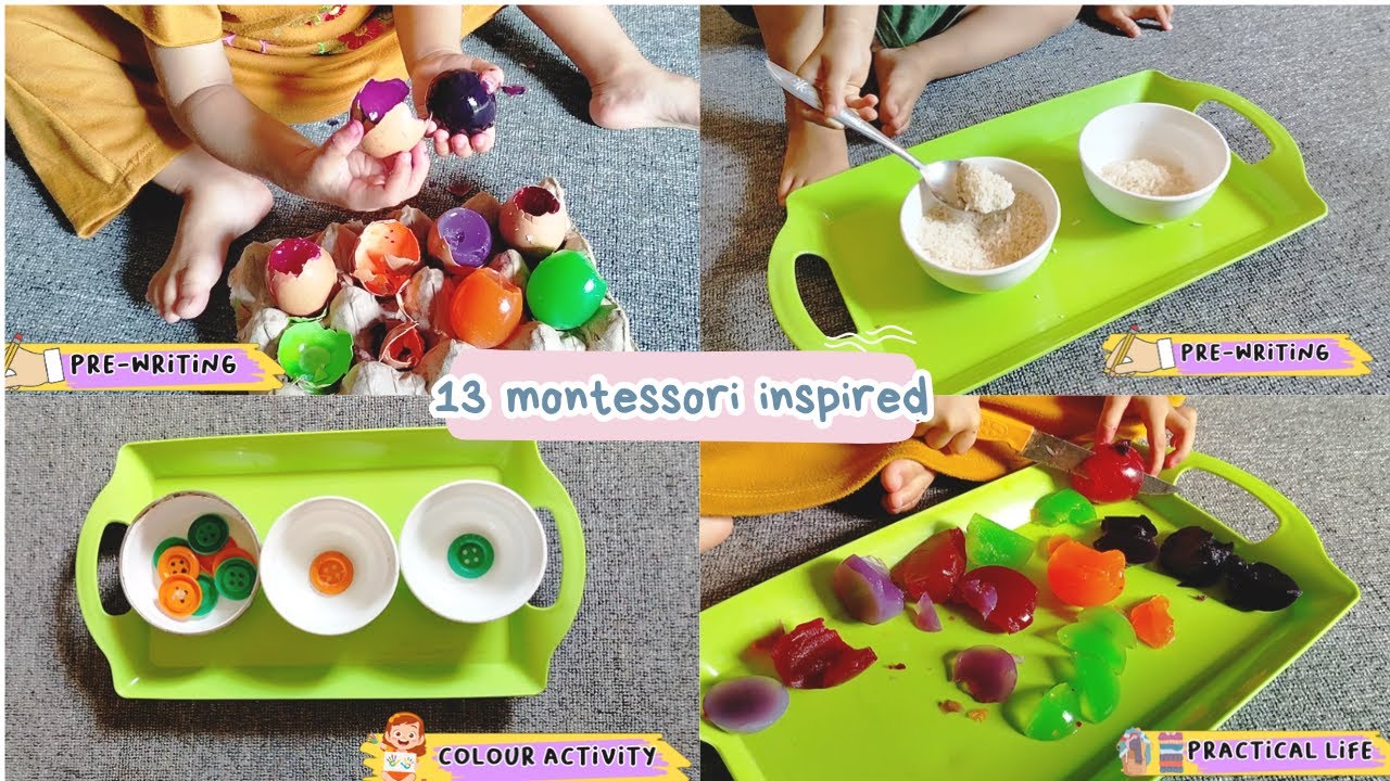 MONTESSORI AT HOME FOR 2 YEAR OLDS | 13 IDEA MONTESSORI INSPIRED