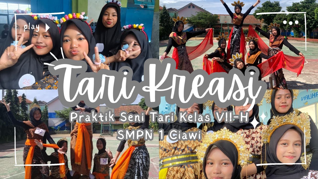 VII-H || Dokumentasi Praktik Seni Tari Siswa Kelas - KELOMPOK 3