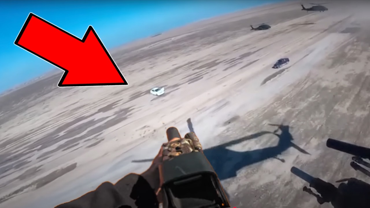 Seal Team 6 Chases Taliban Bombers In Black Hawks (*GRAPHIC FOOTAGE*) Combat Footage