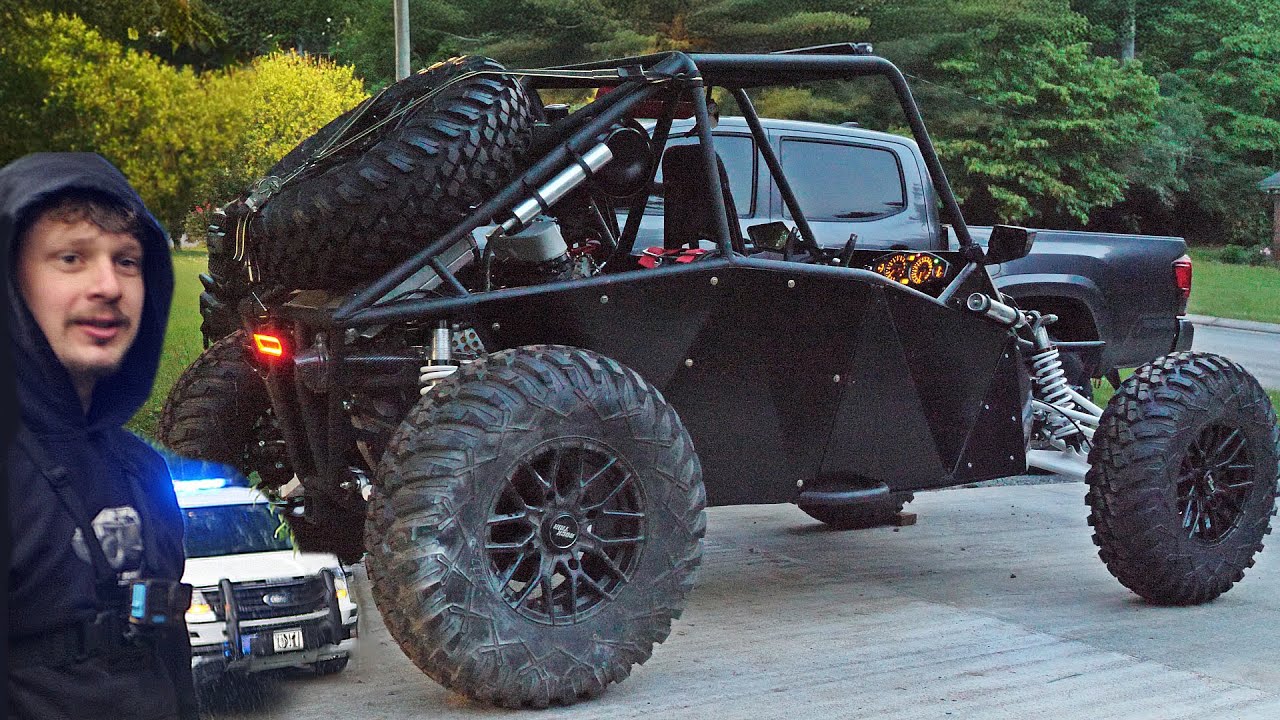 My $500 Chinese buggy gets ultimate makeover! +Pulled over?