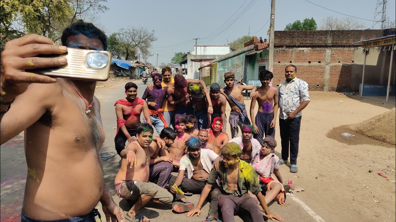 All friends Happy Holi and new vlog Holi ka
