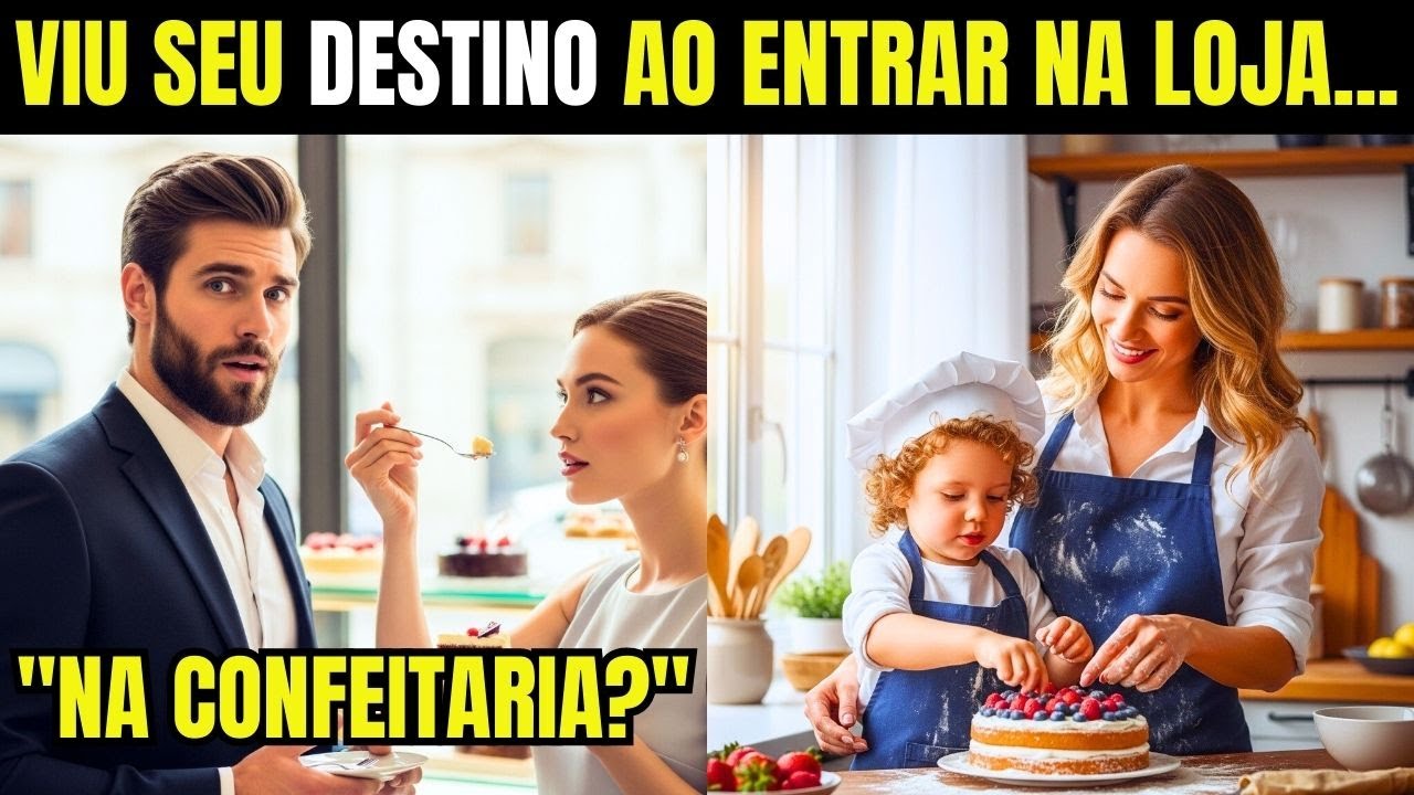 MILIONÁRIO COMPRA BOLO COM A NOIVA, MAS O CLIMA AZEDA QUANDO A EX CHEGA COM O FILHO