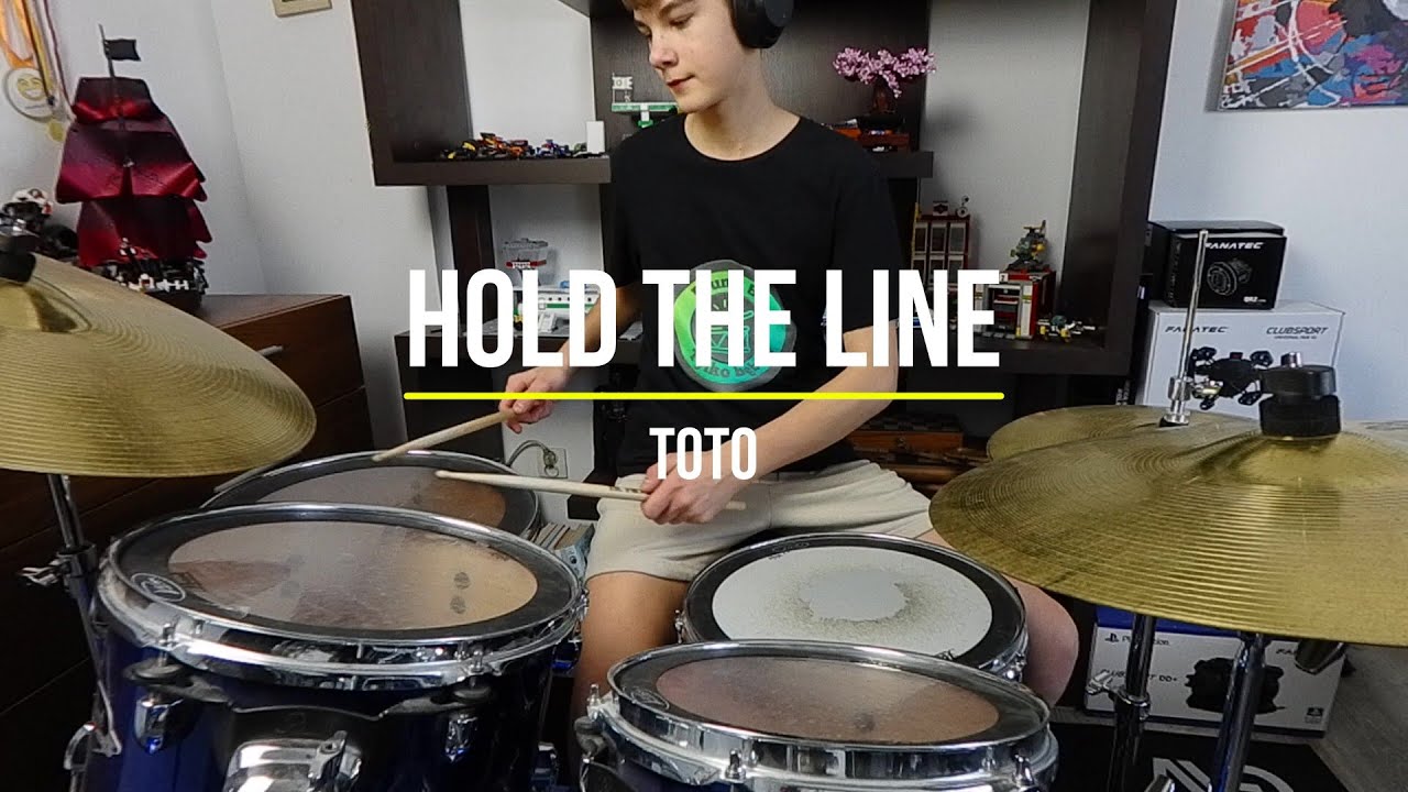 Toto - Hold The Line (Drum cover by Drums B)