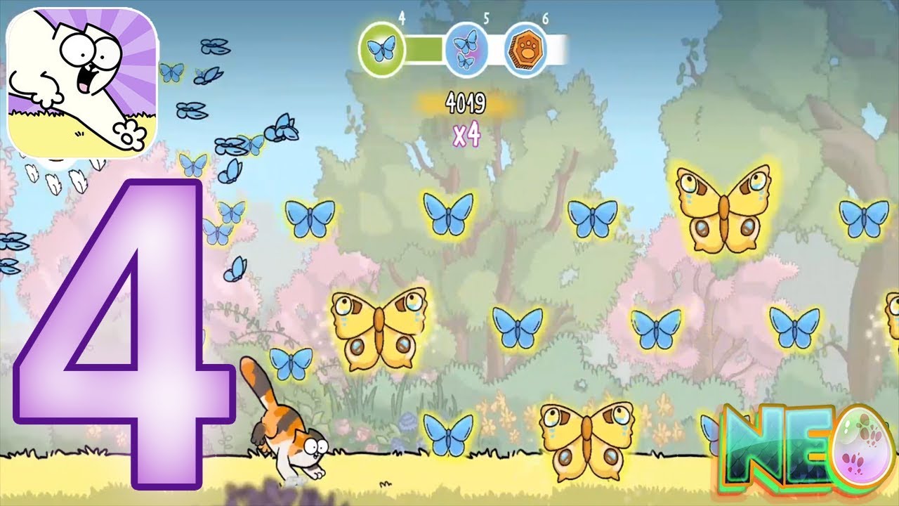 Simon's Cat Dash: Gameplay Walkthrough Part 4 - New Trail! (iOS, Android)
