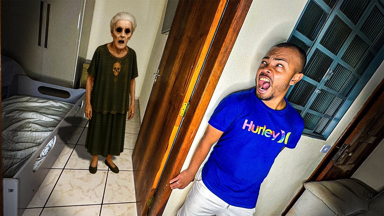 PASSEI UMA NOITE COM A VELHA ASSUSTADORA QUASE MORRI DE MEDO 