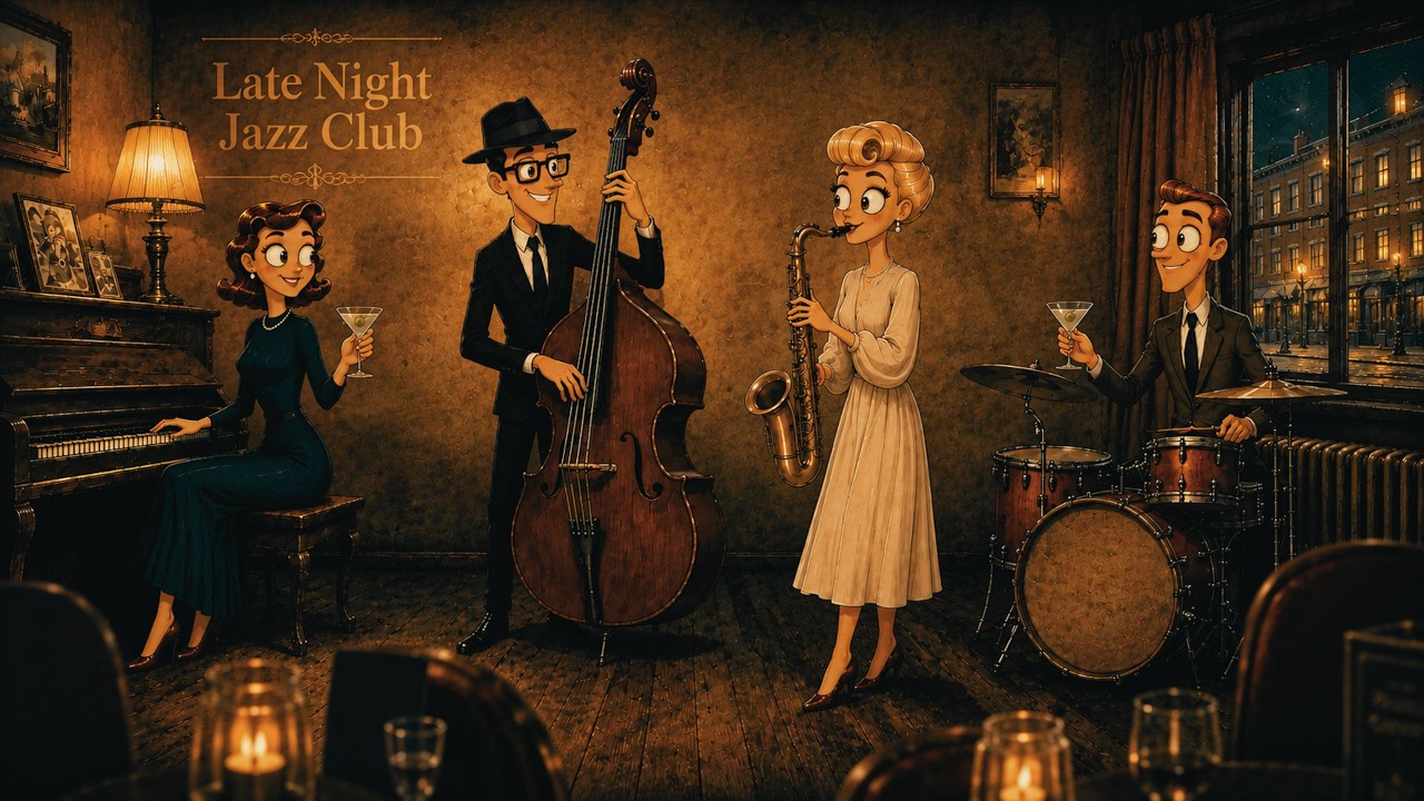 Candlelit Jazz Lounge ☕ Cozy Jazz for Study & Deep Relaxation