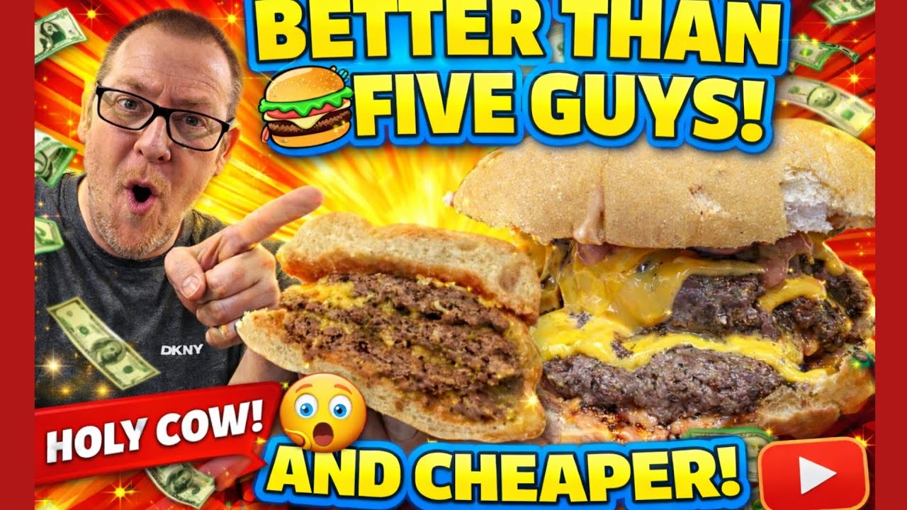 Can I Make a Burger | Cheaper AND Better than Five Guys