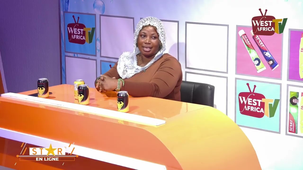 STAR EN LIGNE AVEC DJIWOUN BAH ET CAMPBELL SUR WEST AFRCA TV