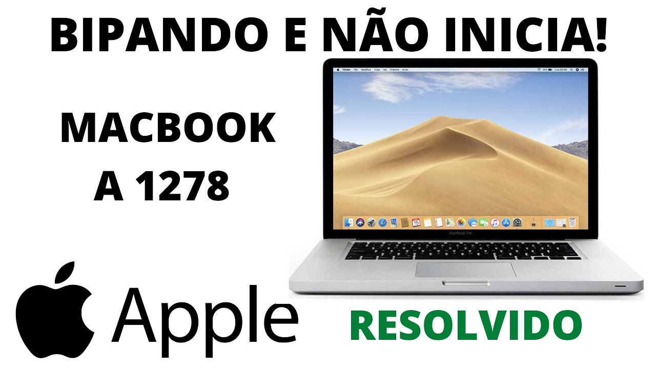🏆MACBOOK A1278 BIPANDO E NÃO LIGA
