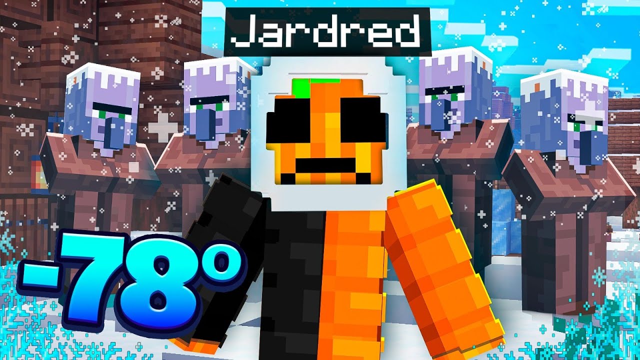 Todos los Aldeanos Se CONGELARON en Mi Aldea de Minecraft!