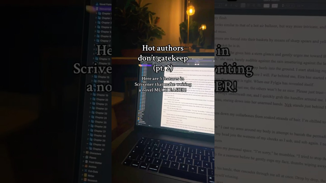 Pause to read! How to best use Scrivener for your novel! 🥰 #author #writing #writingtips #booktube