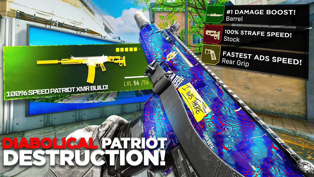 ИГРАЙ С PATRIOT XMR, ЕСЛИ НЕ ХОЧЕШЬ ПРОМАХИВАТЬСЯ В MODERN WARFARE 4! 🎯 (Лучший билд для Patriot ...