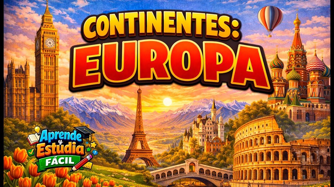 Los continentes: Europa. El medio físico de La Tierra