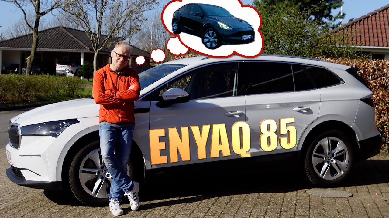 Ville jeg vælge en Skoda Enyaq 85 over en Tesla Model Y LR?
